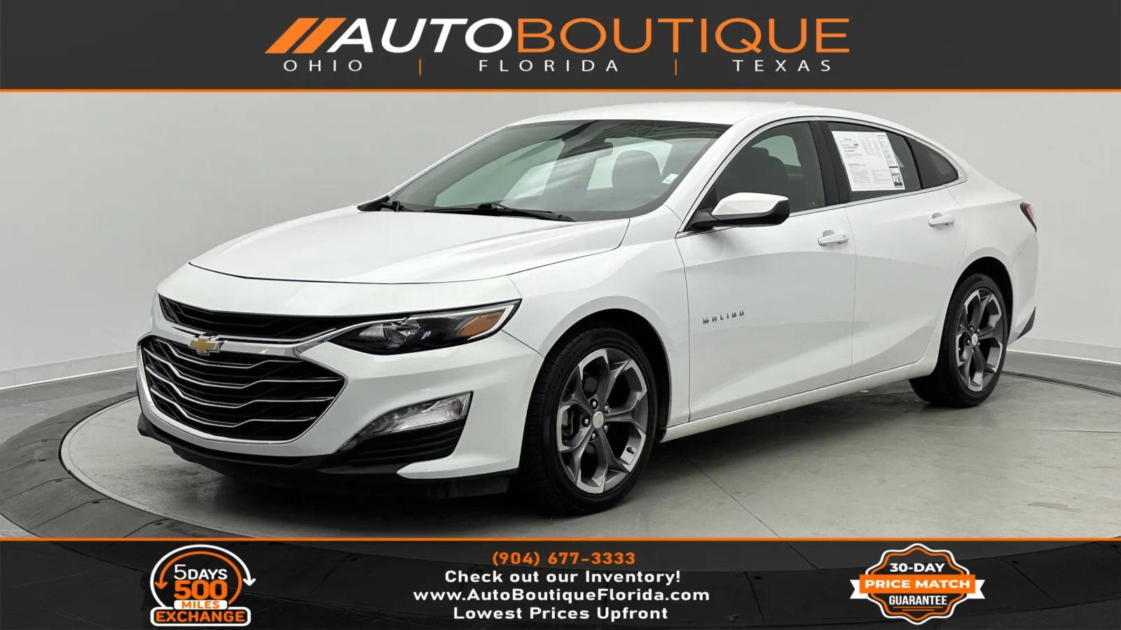 2021 Chevrolet Malibu LT for sale in Jacksonville, FL