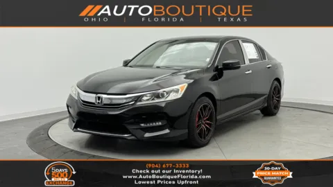 Black 2017 Honda Accord Sedan EX for sale in Jacksonville, FL