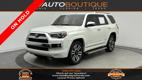 White 2021 Toyota 4Runner Limited for sale in Jacksonville, FL