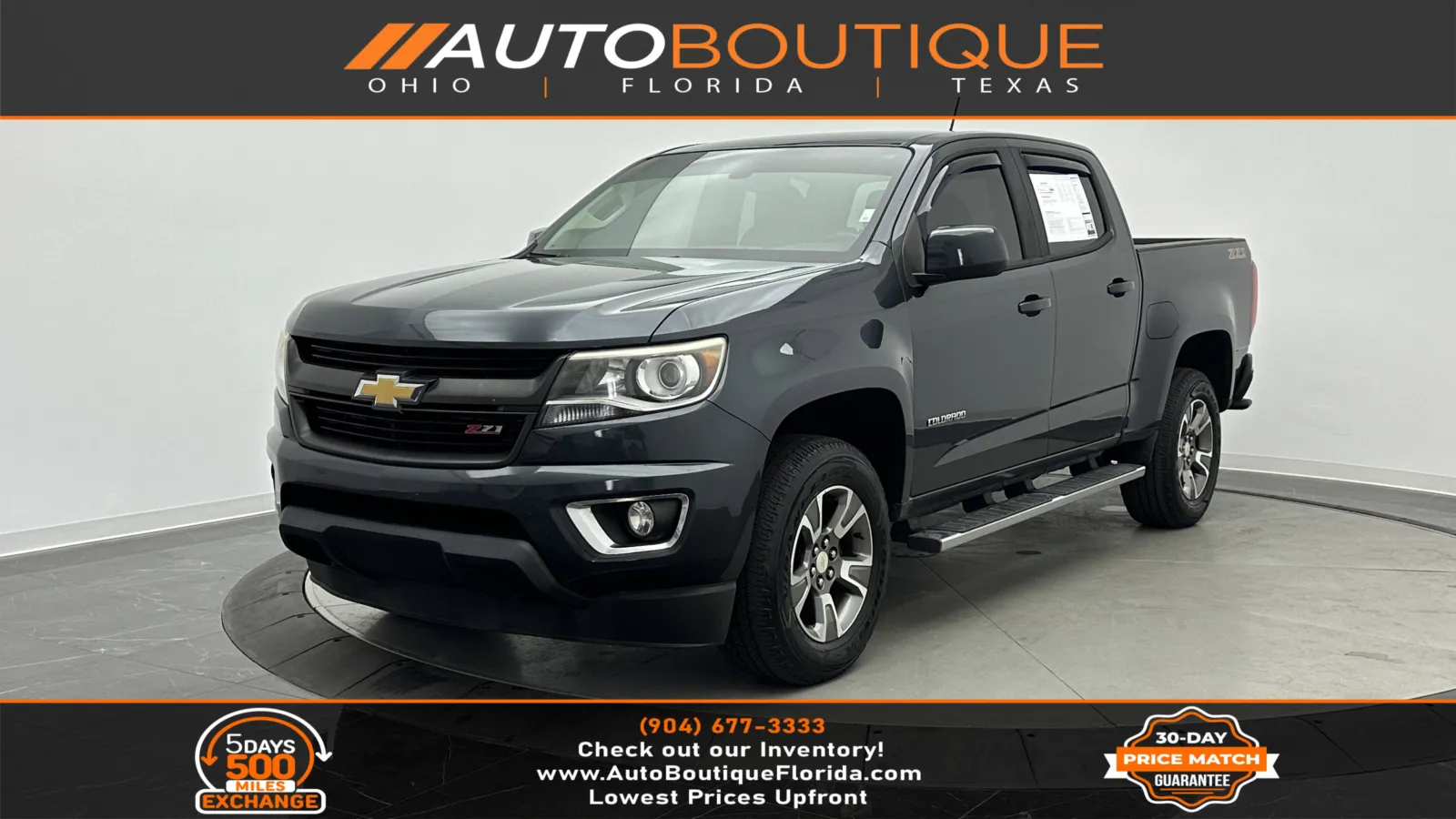 2017 Chevrolet Colorado 2WD Z71 for sale in Jacksonville, FL