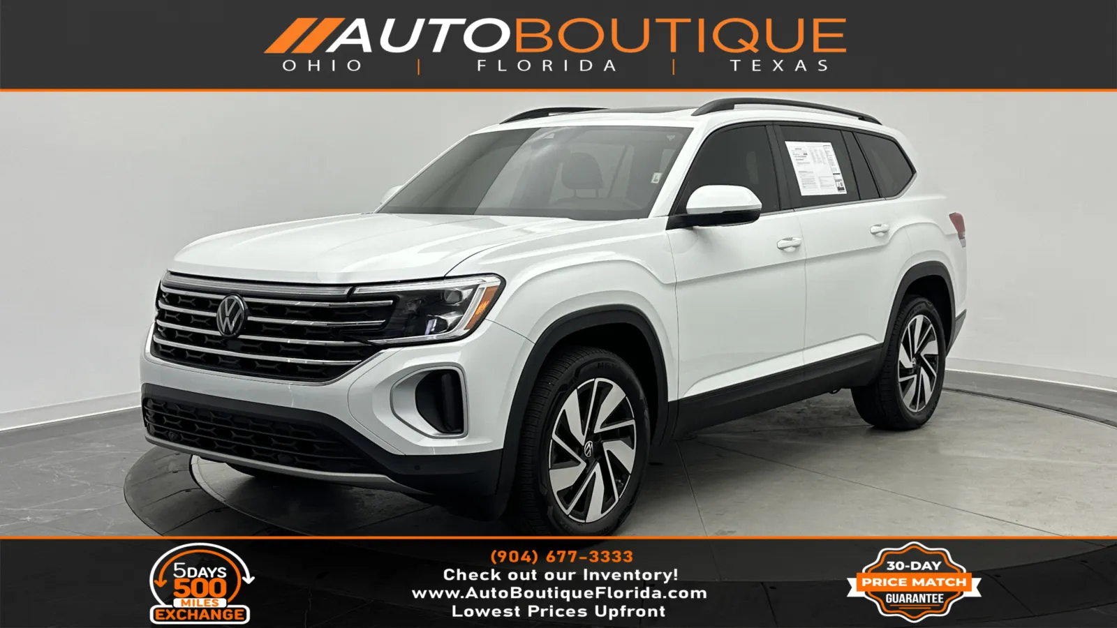 2024 Volkswagen Atlas 2.0T SE w/Technology for sale in Jacksonville, FL