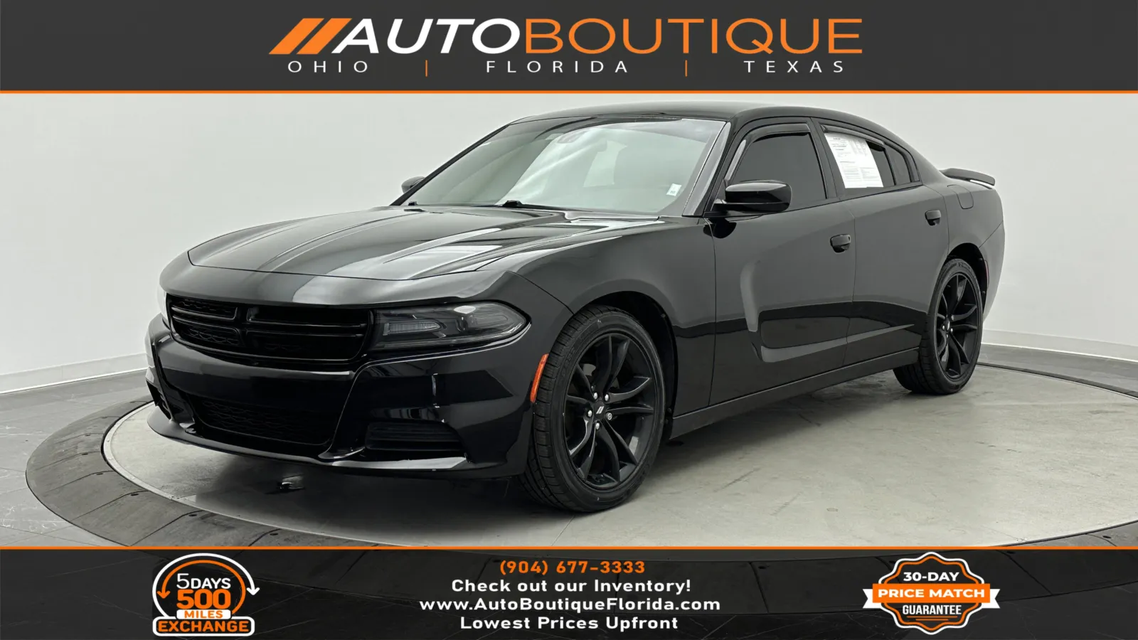 2018 Dodge Charger SXT for sale in Jacksonville, FL