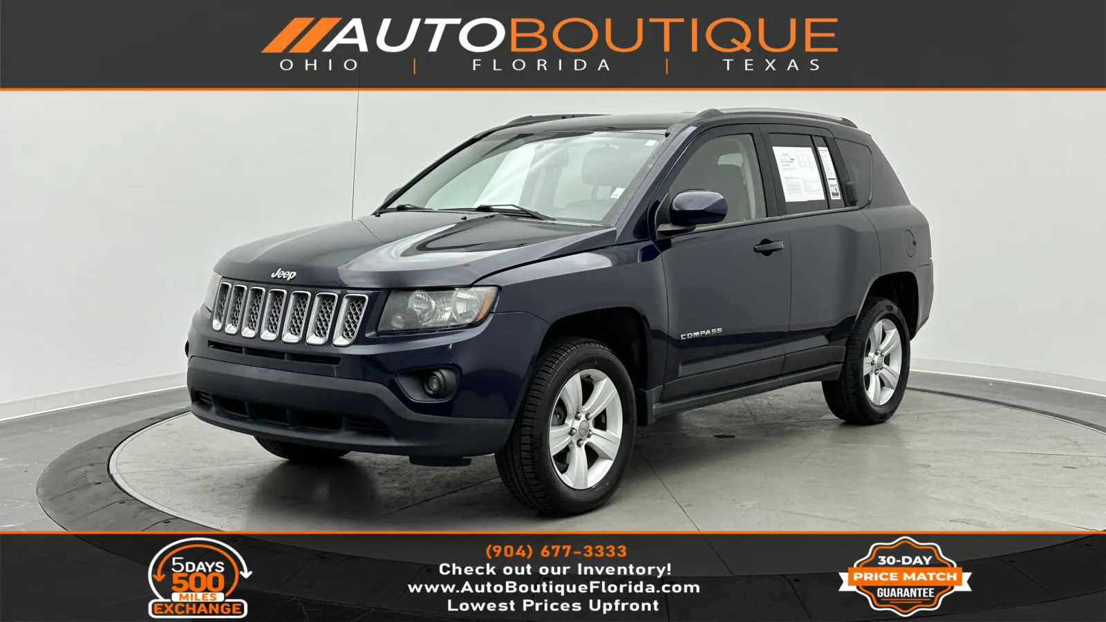 2014 Jeep Compass Latitude for sale in Jacksonville, FL