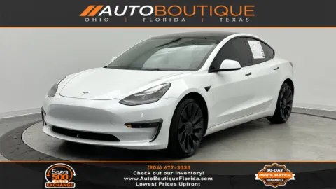 White 2022 Tesla Model 3 Performance for sale in Jacksonville, FL