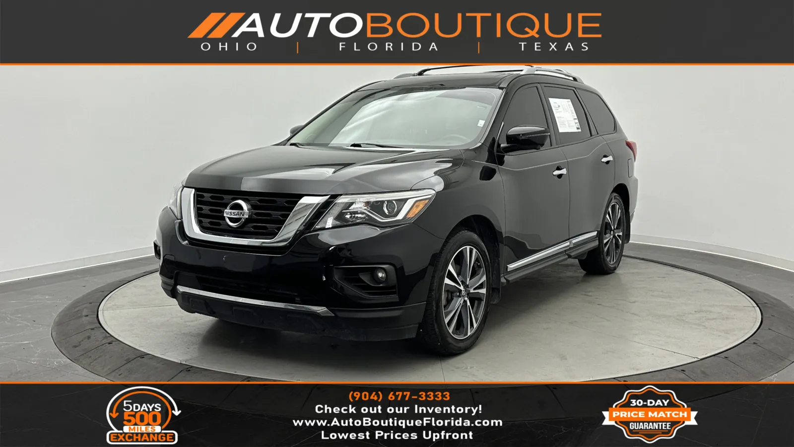 2019 Nissan Pathfinder Platinum for sale in Jacksonville, FL