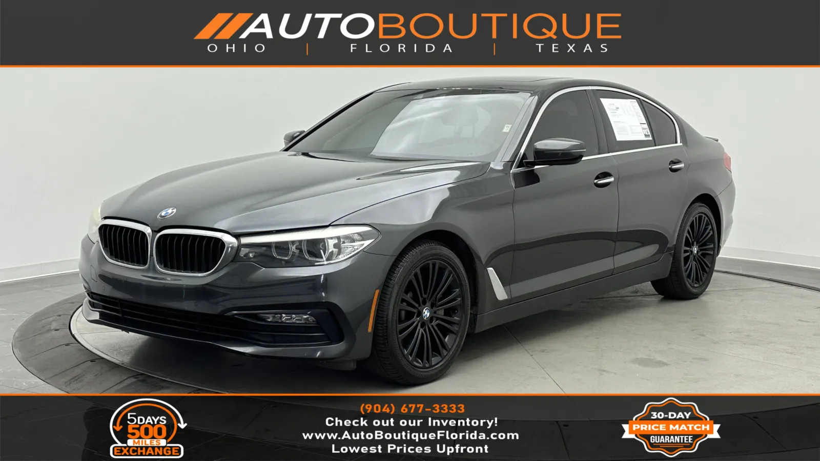 2018 BMW 5 Series 530i for sale in Jacksonville, FL