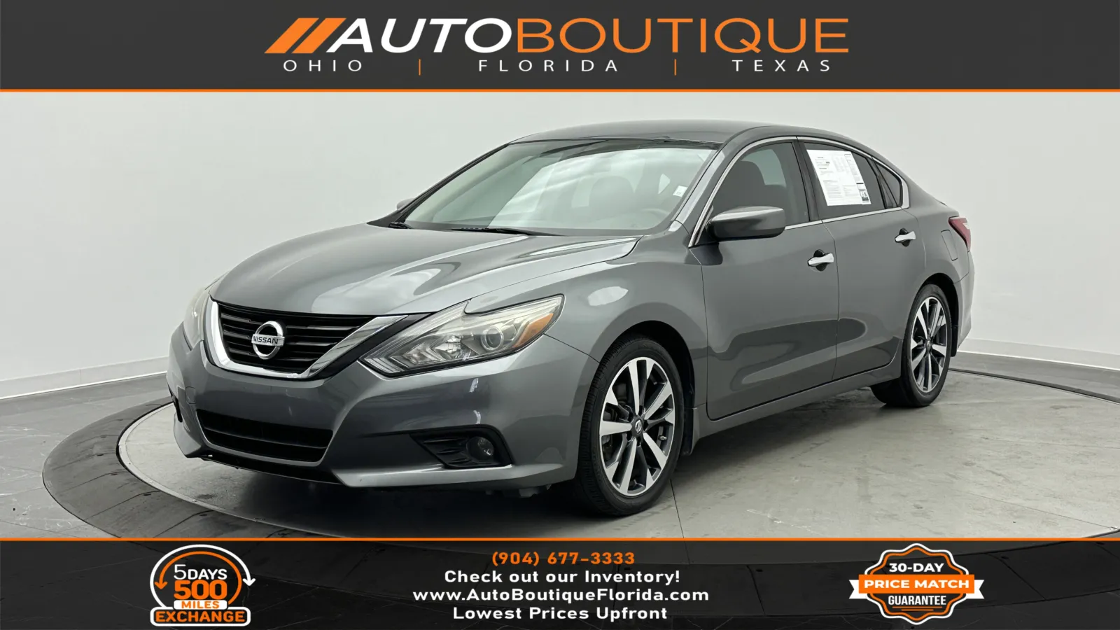 2017 Nissan Altima 2.5 SR for sale in Jacksonville, FL