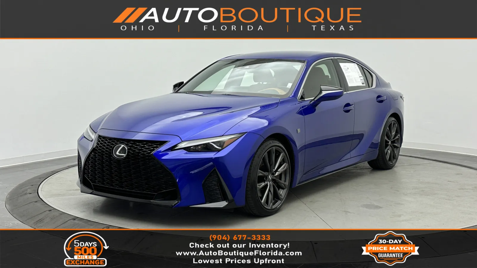 2025 Lexus IS 300 F SPORT Design for sale in Jacksonville, FL