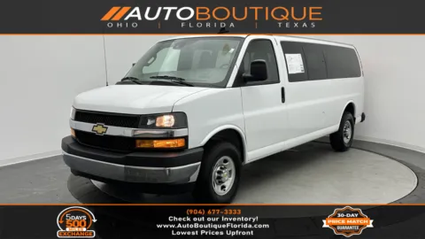 White 2024 Chevrolet Express Passenger LT for sale in Jacksonville, FL