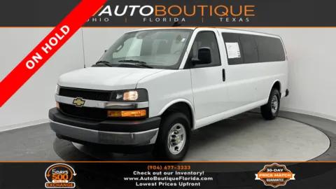 White 2024 Chevrolet Express Passenger LT for sale in Jacksonville, FL