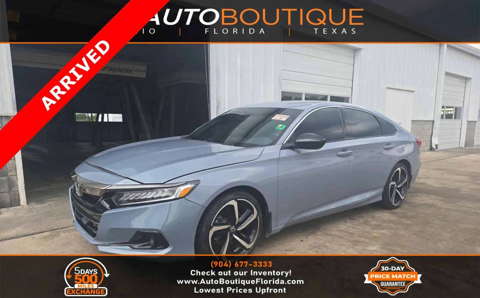 Gray 2022 Honda Accord Sedan Sport for sale in Jacksonville, FL