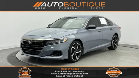Gray 2022 Honda Accord Sedan Sport for sale in Jacksonville, FL