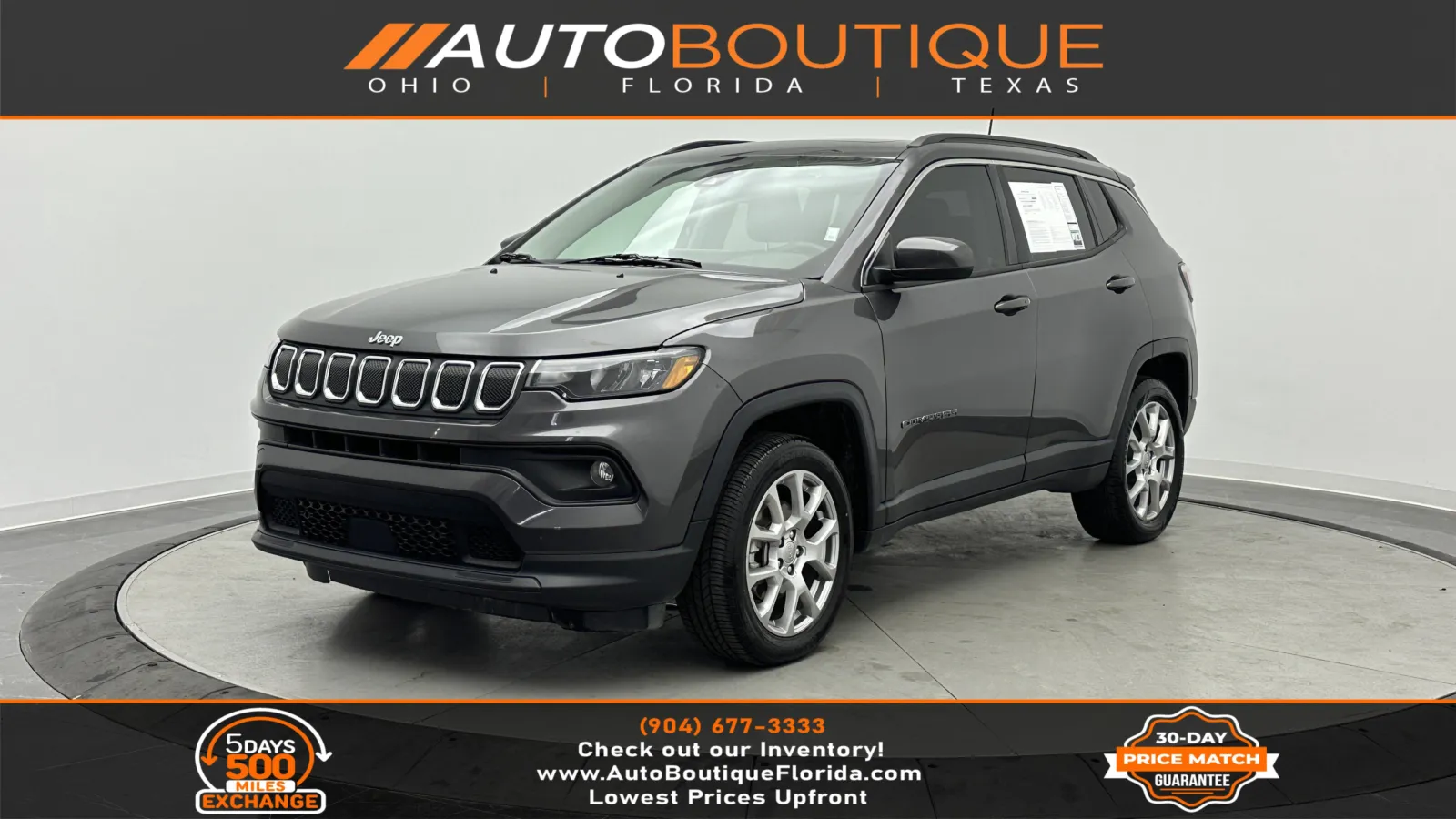 2022 Jeep Compass Latitude Lux for sale in Jacksonville, FL