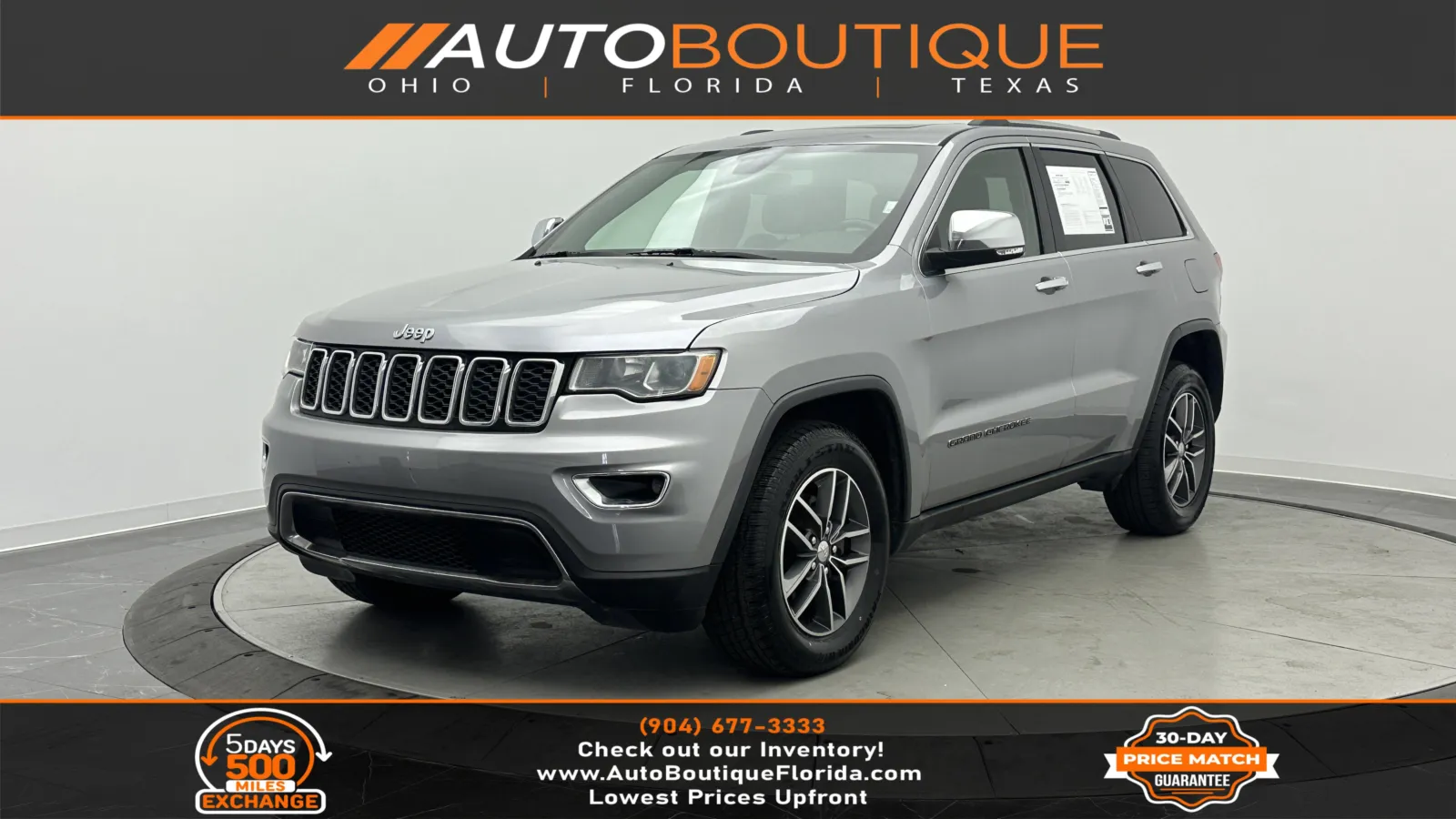 2018 Jeep Grand Cherokee Limited for sale in Jacksonville, FL