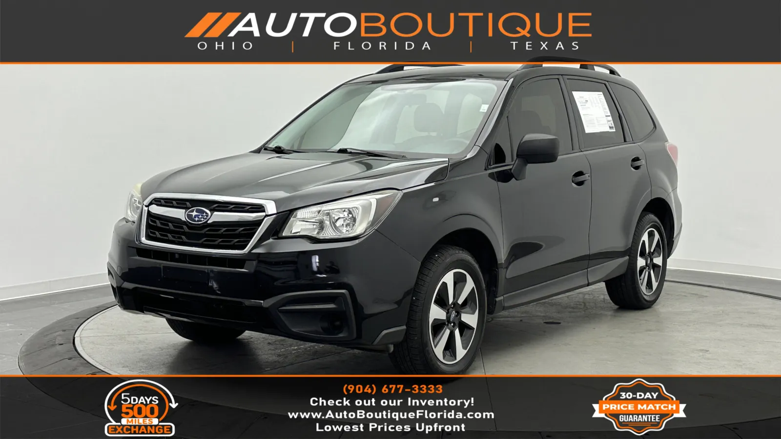 2017 Subaru Forester 2.5i for sale in Jacksonville, FL