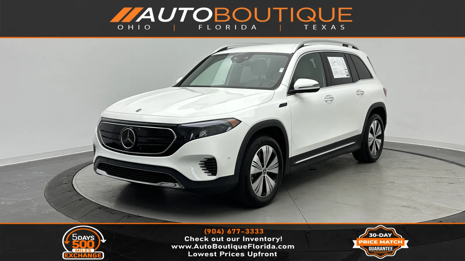 White 2023 Mercedes-Benz EQB 250+ for sale in Jacksonville, FL