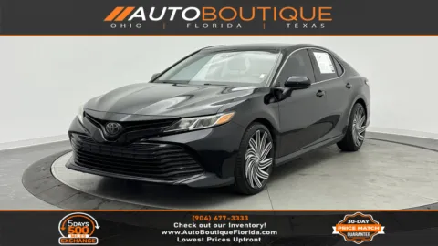 Black 2018 Toyota Camry SE for sale in Jacksonville, FL