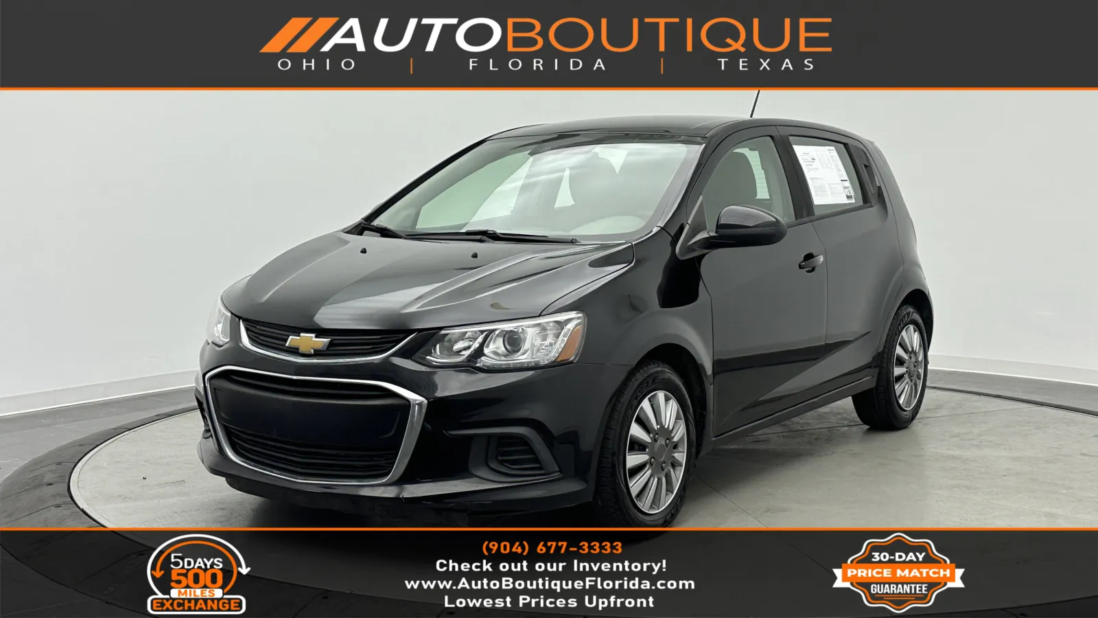 2020 Chevrolet Sonic 1FL for sale in Jacksonville, FL