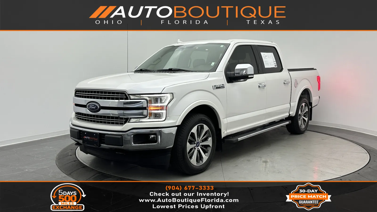 2018 Ford F-150 LARIAT for sale in Jacksonville, FL