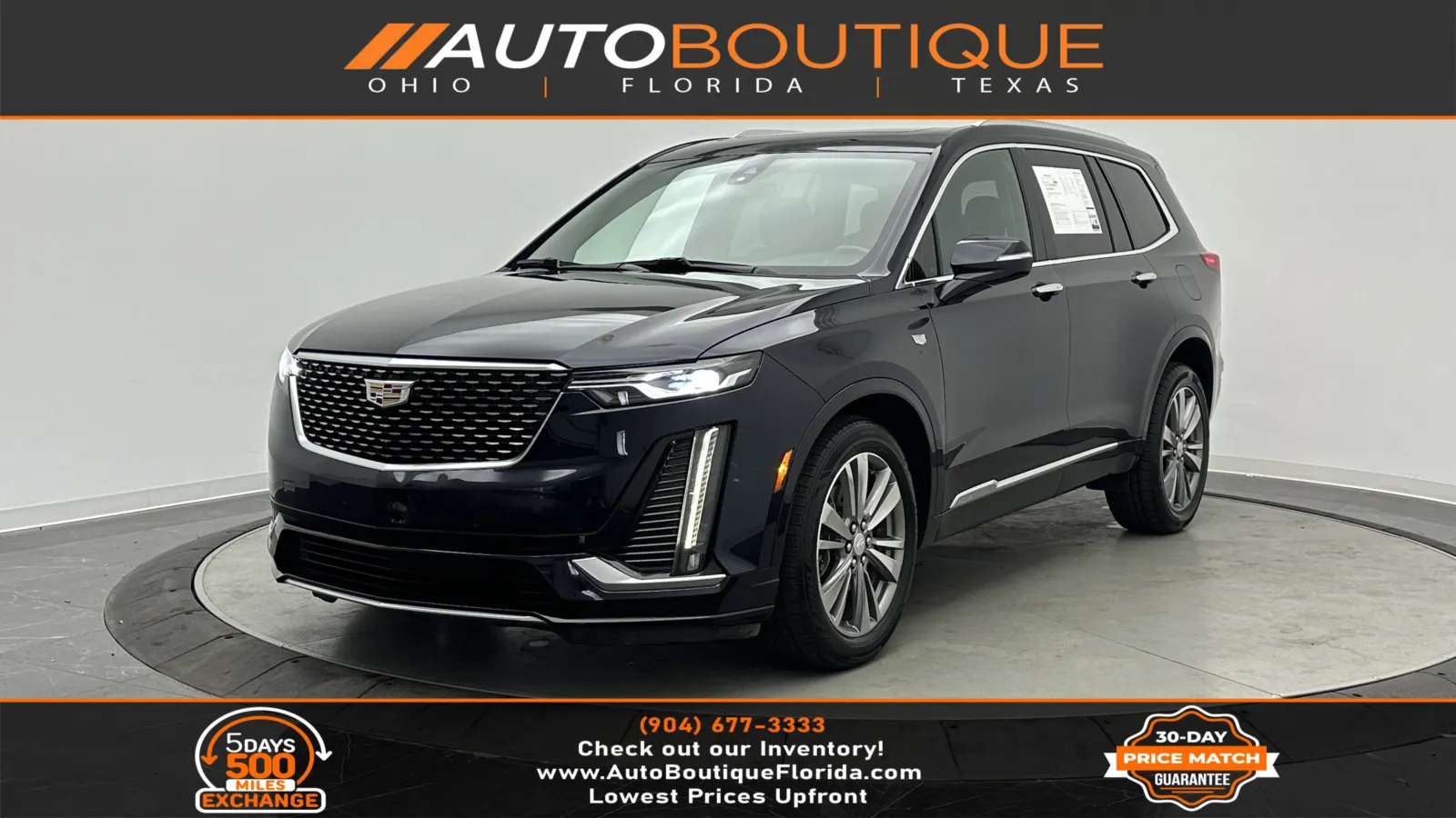 Blue 2022 Cadillac XT6 Premium Luxury for sale in Jacksonville, FL