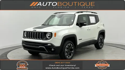 White 2023 Jeep Renegade Upland for sale in Jacksonville, FL