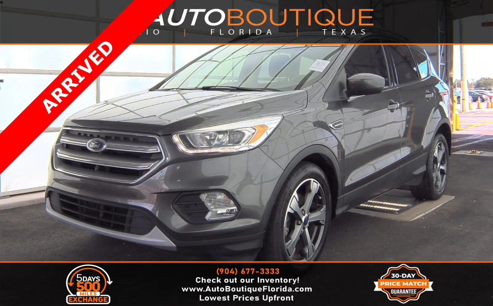 Gray 2017 Ford Escape SE for sale in Jacksonville, FL