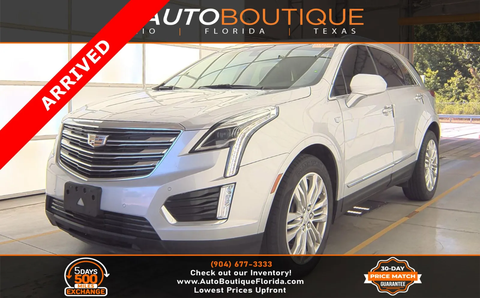 Silver 2019 Cadillac XT5 Premium Luxury FWD for sale in Jacksonville, FL
