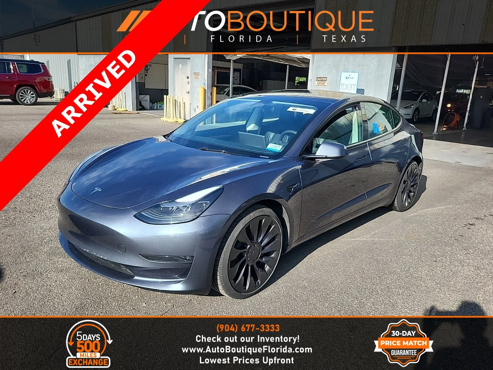 Gray 2023 Tesla Model 3 Performance for sale in Jacksonville, FL