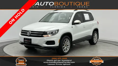 White 2018 Volkswagen Tiguan Limited LIMITED for sale in Jacksonville, FL