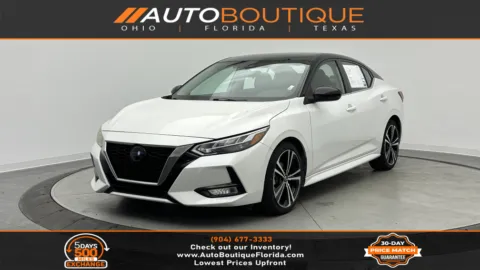White 2021 Nissan Sentra SR for sale in Jacksonville, FL