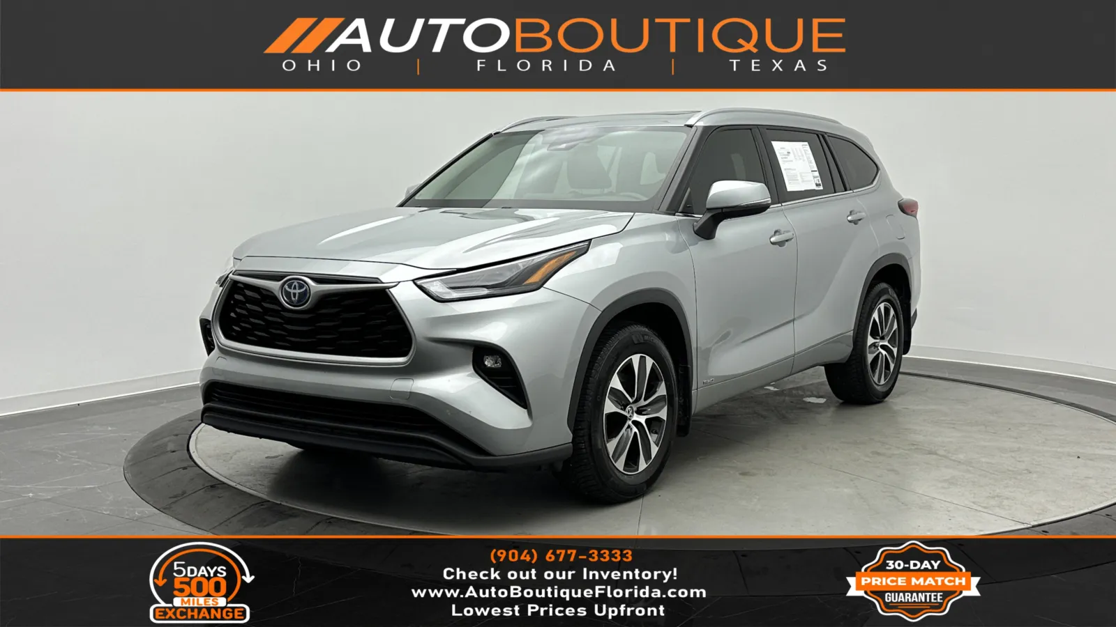 2022 Toyota Highlander Hybrid Bronze Edition for sale in Jacksonville, FL