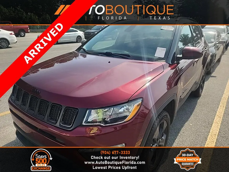 Red 2021 Jeep Compass Altitude for sale in Jacksonville, FL