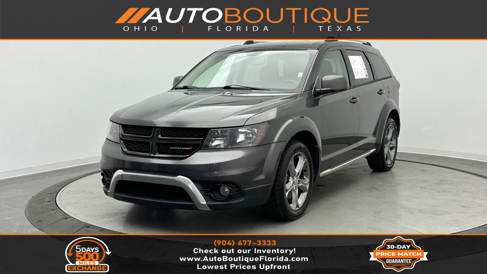 2016 Dodge Journey Crossroad Plus for sale in Jacksonville, FL