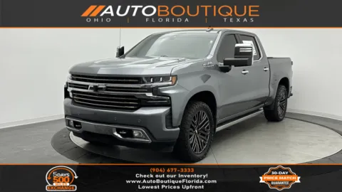Gray 2020 Chevrolet Silverado 1500 High Country for sale in Jacksonville, FL