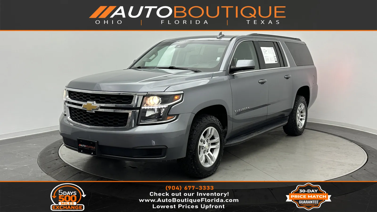 2019 Chevrolet Suburban LT for sale in Jacksonville, FL