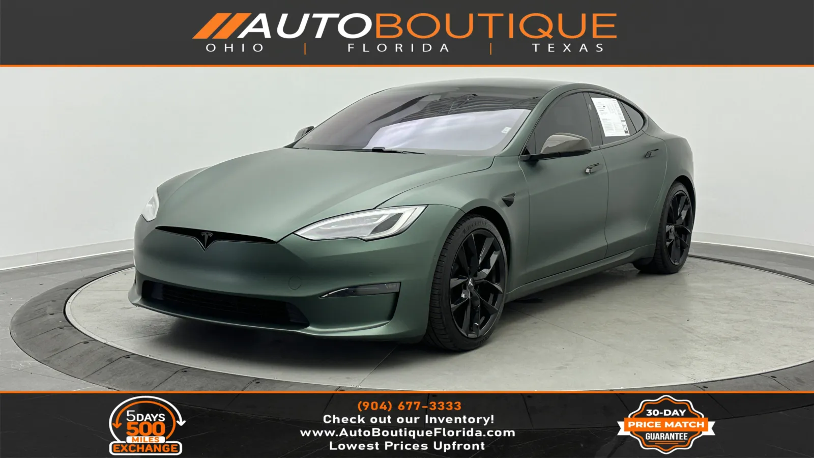 2021 Tesla Model S Plaid for sale in Jacksonville, FL
