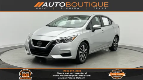 Silver 2021 Nissan Versa SV for sale in Jacksonville, FL
