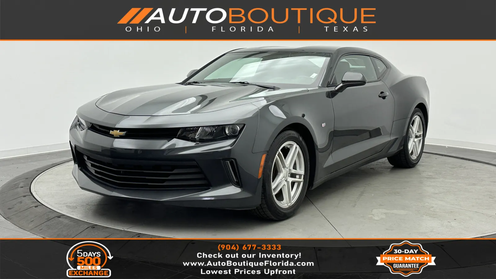 2017 Chevrolet Camaro 1LS for sale in Jacksonville, FL