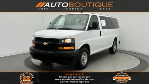 White 2023 Chevrolet Express Passenger LS for sale in Jacksonville, FL