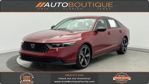 Black 2024 Honda Accord Hybrid Sport for sale in Jacksonville, FL