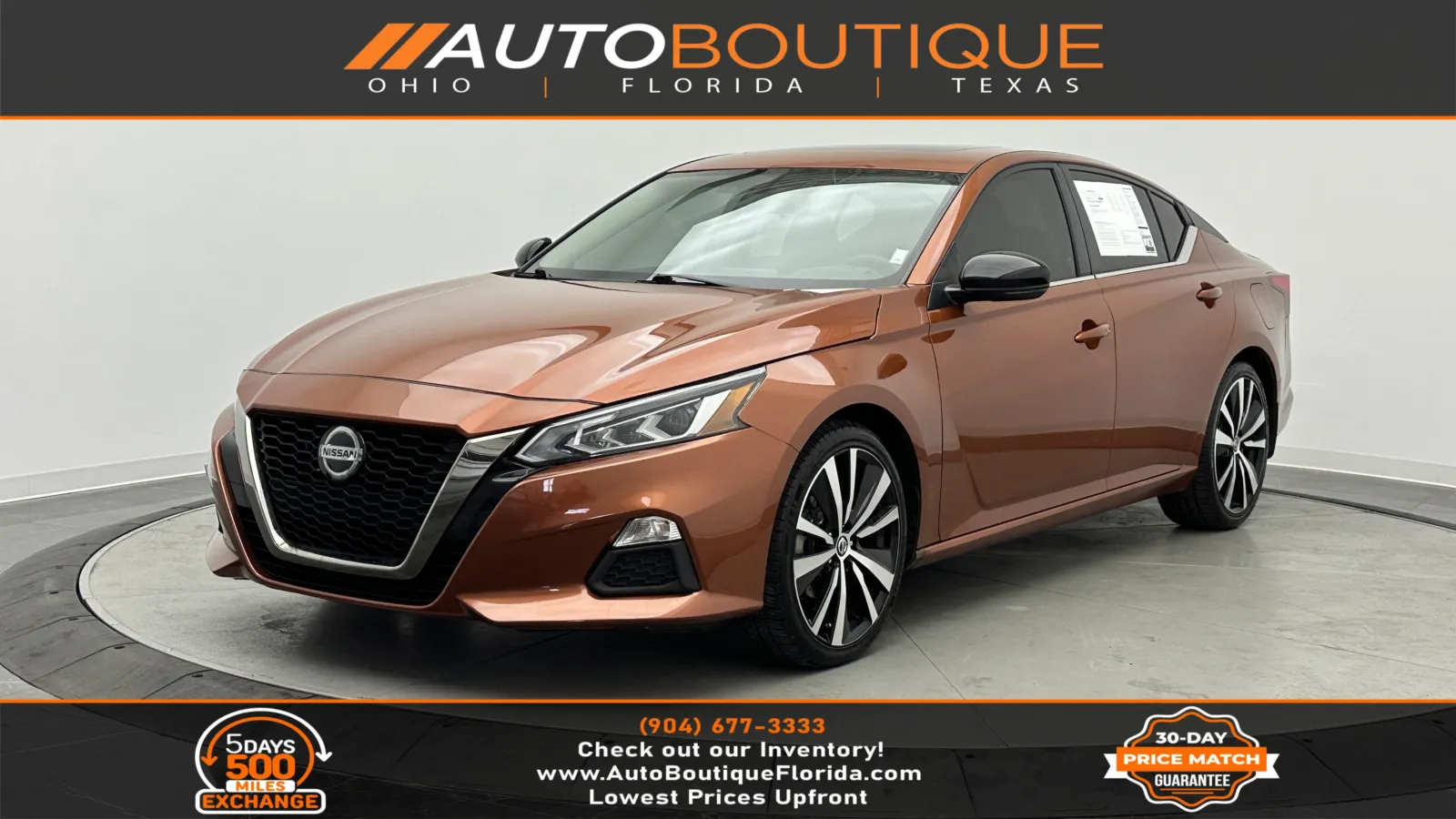 2019 Nissan Altima 2.5 SR for sale in Jacksonville, FL