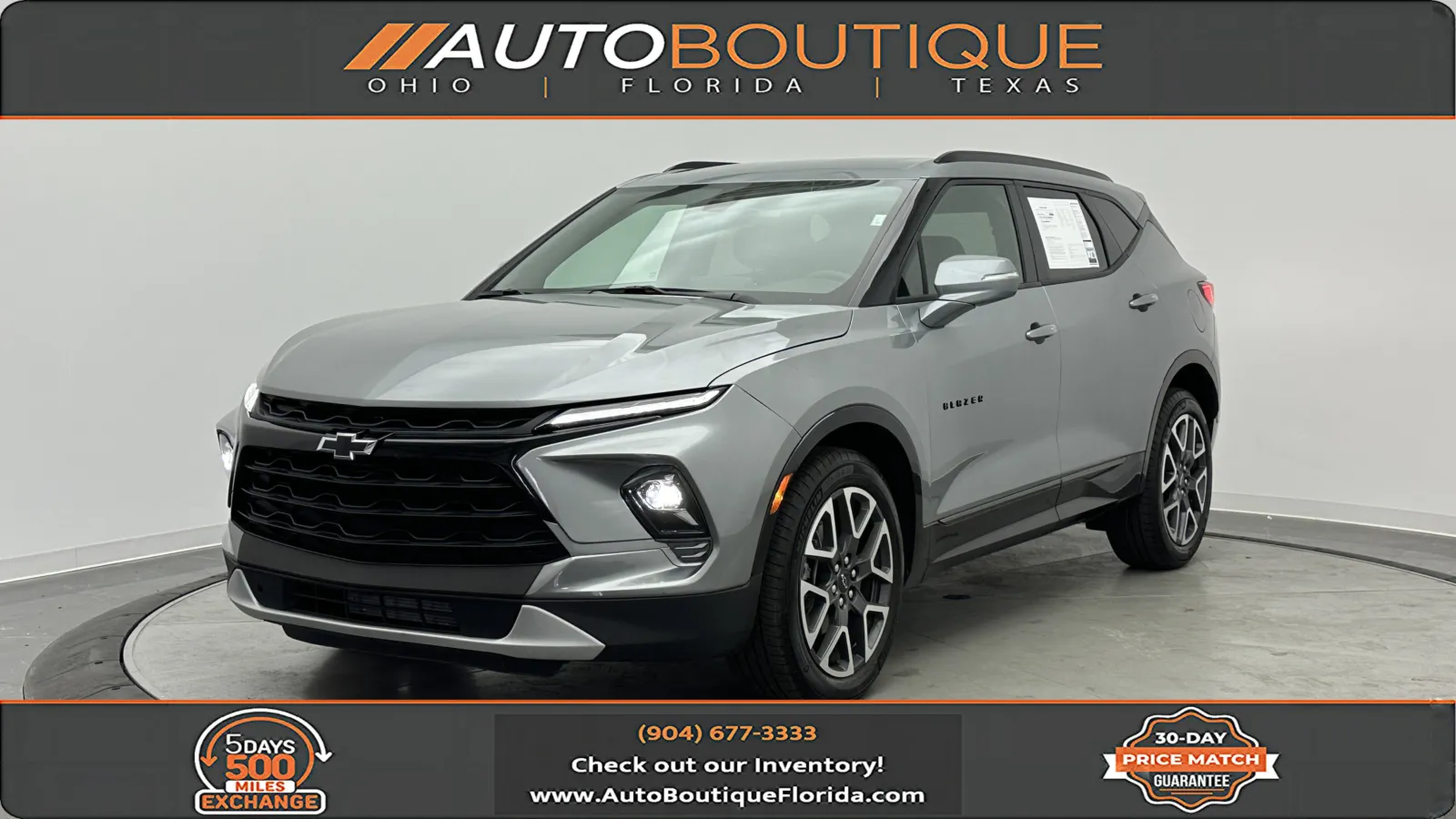 2025 Chevrolet Blazer RS for sale in Jacksonville, FL