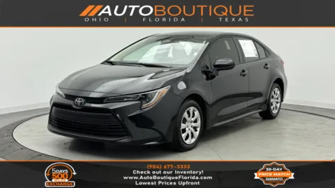 Black 2025 Toyota Corolla LE for sale in Jacksonville, FL