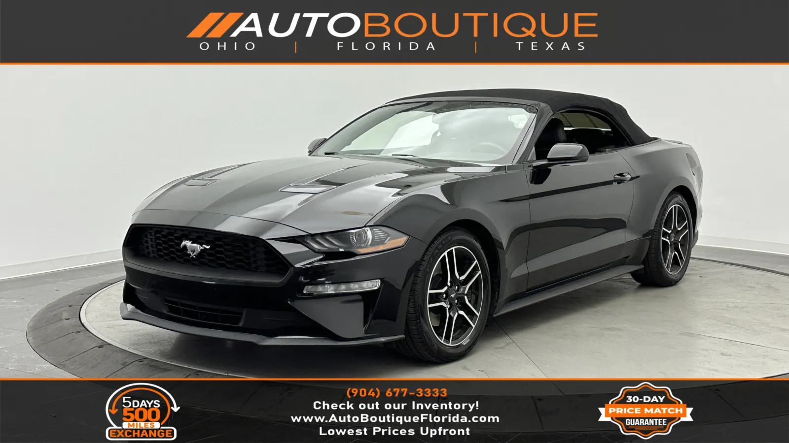 2020 Ford Mustang EcoBoost Premium for sale in Jacksonville, FL