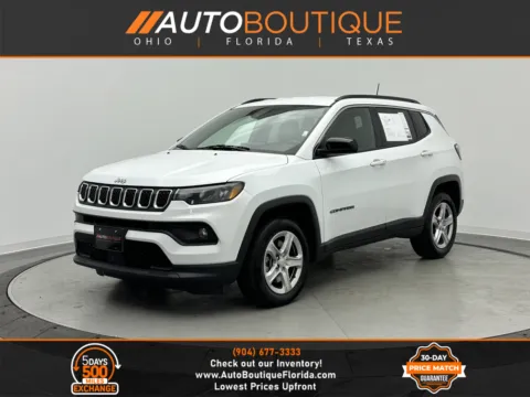 White 2023 Jeep Compass Latitude for sale in Jacksonville, FL