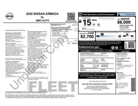 More photos of 2020 Nissan Armada SL at Auto Boutique Florida, FL