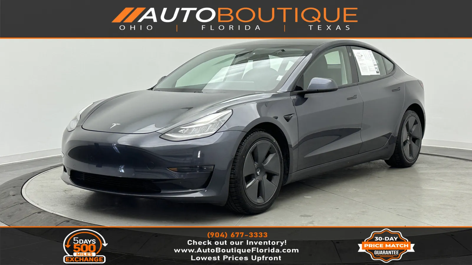 2021 Tesla Model 3 Standard Range Plus for sale in Jacksonville, FL