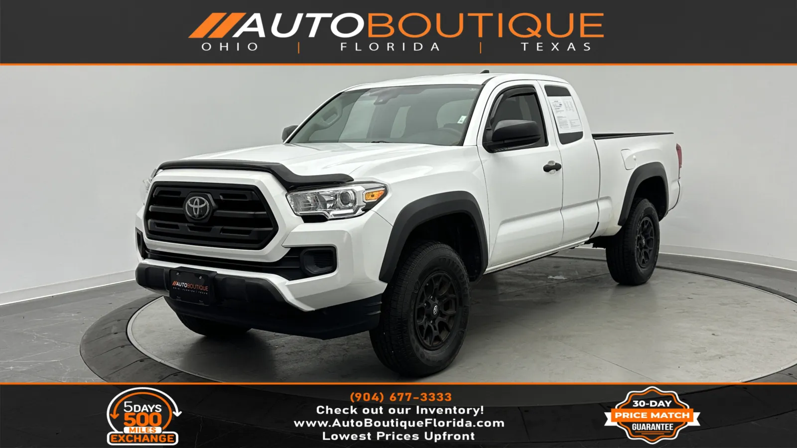 Blue 2019 Toyota Tacoma SR5 for sale in Jacksonville, FL