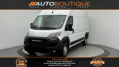 White 2025 Ram ProMaster Cargo Van Tradesman for sale in Jacksonville, FL