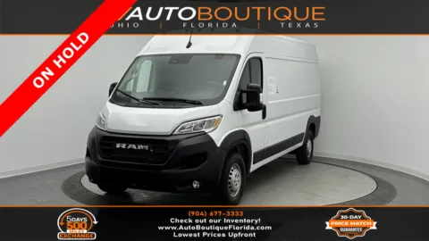 White 2025 Ram ProMaster Cargo Van Tradesman for sale in Jacksonville, FL